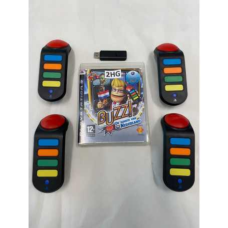 Buzz! De Slimste van Nederland incl. 4 BuzzersPlaystation 3 Spellen Playstation 3€ 29,95 Playstation 3 Spellen