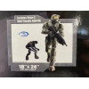 Halo 3 Reuseable Wall Graffix Stickers