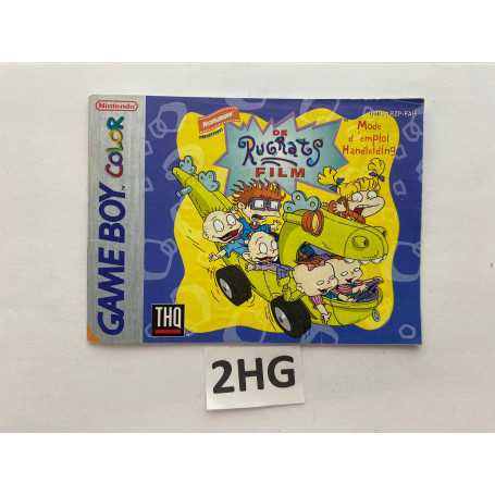 De Rugrats Film (Manual)Game Boy Color Manuals DMG-ARZP-FAH€ 1,95 Game Boy Color Manuals