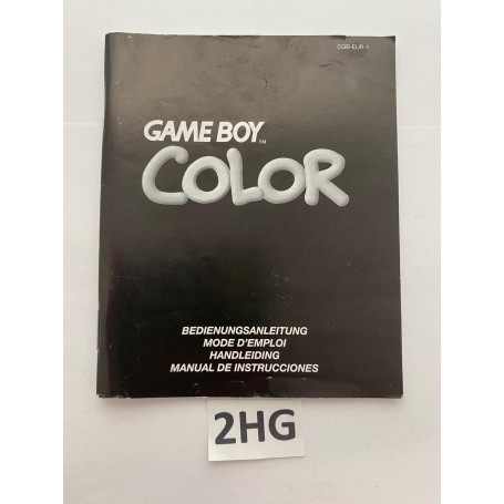 Game Boy Color Handleiding