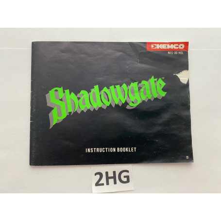Shadowgate (Manual)NES Manuals NES-3S-HOL€ 4,95 NES Manuals