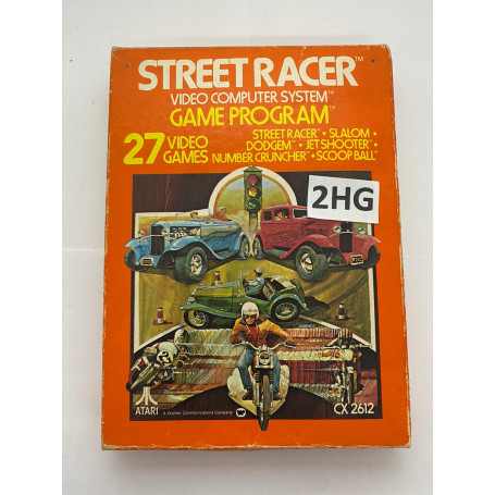 Street RacerAtari 2600 Spellen met originele doos Atari 2600€ 17,50 Atari 2600 Spellen met originele doos