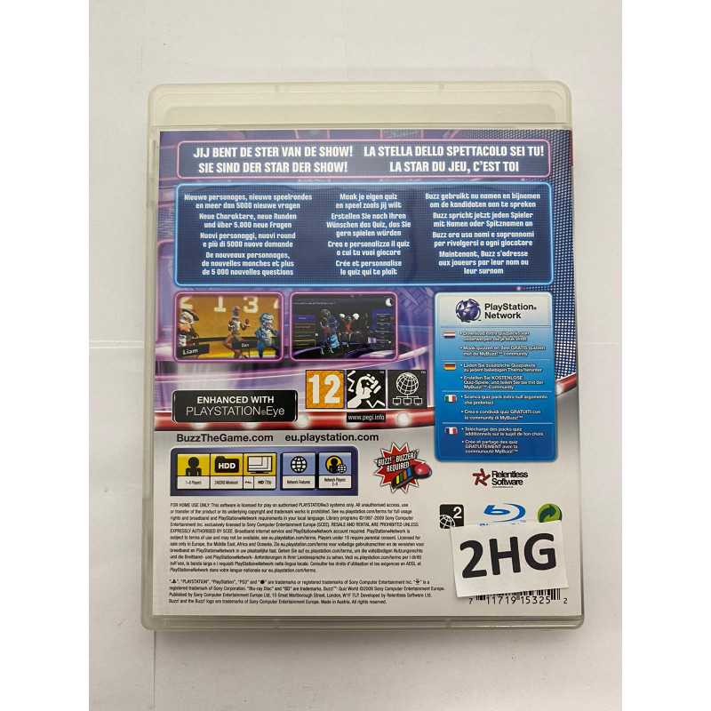 Buzz! Quiz WorldPlaystation 3 Spellen Playstation 3€ 14,95 Playstation 3 Spellen