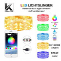 LED LICHTSLINGER 10 METER ( 100 LAMPJES)Kubussen Speciale Uitgaves € 19,95 Kubussen Speciale Uitgaves