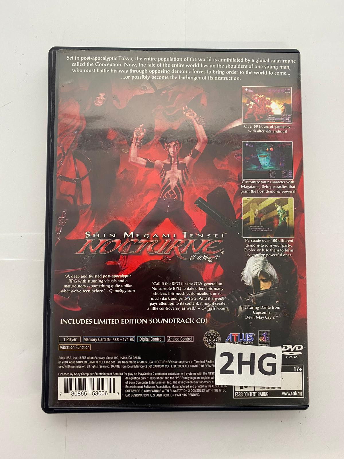 Shin Megami Tensei: Nocturne (NTSC)Playstation 2 Spellen Playstation 2€ 14,95 Playstation 2 Spellen