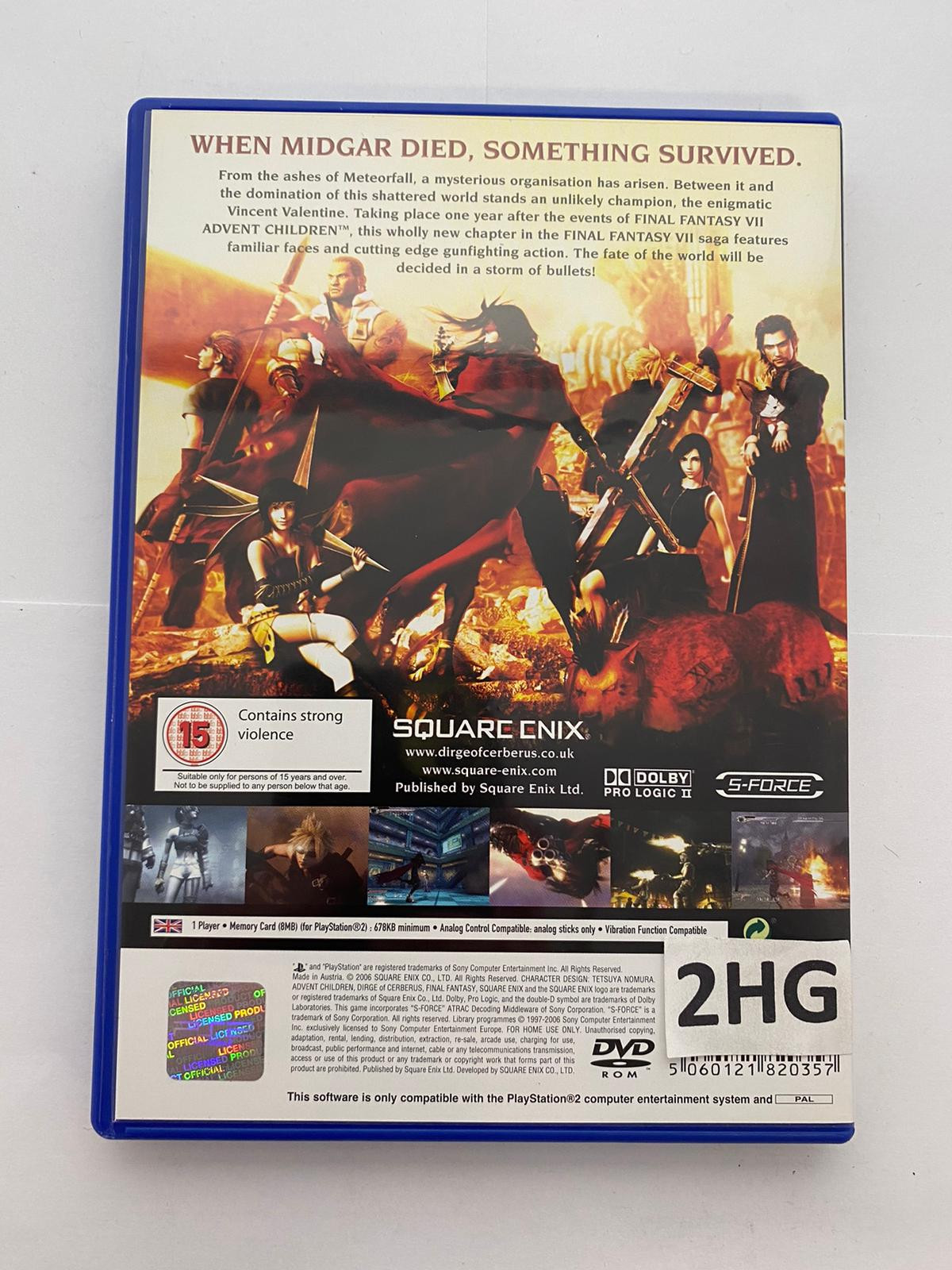 Dirge of Cerberus: Final Fantasy VII - PS2Playstation 2 Spellen Playstation 2€ 29,99 Playstation 2 Spellen