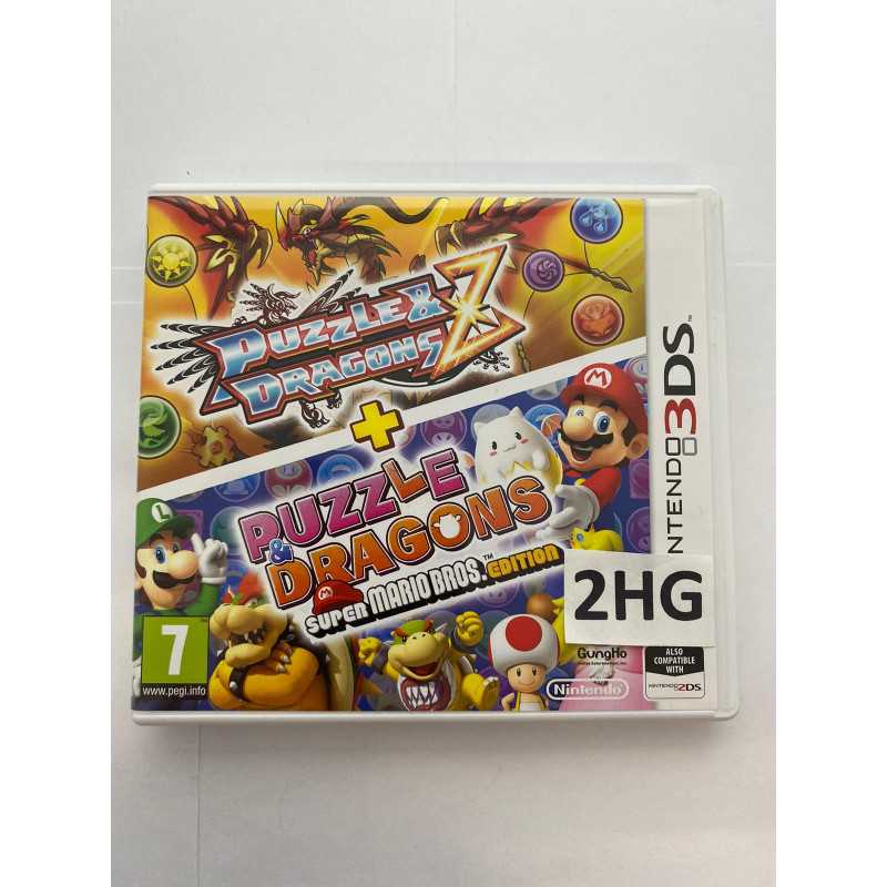 Puzzle & Dragons Z + Puzzle & Dragons Super Mario Bros. Edition - 3DS3DS spellen in doos Nintendo 3DS€ 14,99 3DS spellen in doos