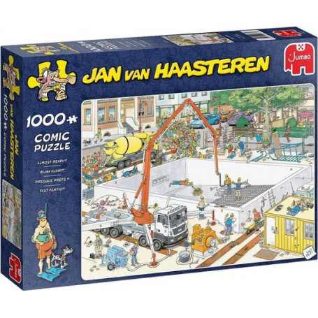 Jan van Haasteren: Bijna Klaar? - 1000 stukjesPuzzels (new) Puzzel€ 19,95 Puzzels (new)
