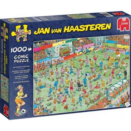 Jan van Haasteren: WK Vrouwenvoetbal - 1000 stukjesPuzzels (new) Puzzel€ 19,95 Puzzels (new)