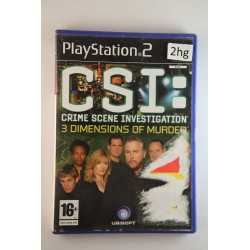 CSI 3 Dimensions of Murder - PS2 CSI 3 Dimensions of Murder