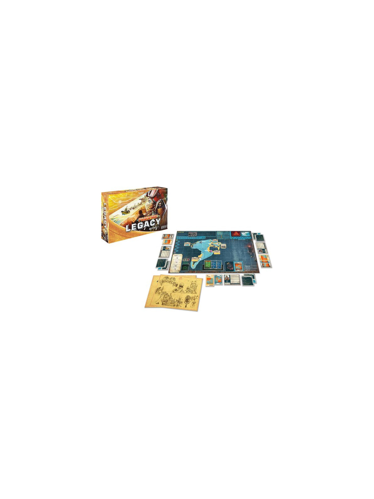 Pandemic Legacy Seizoen 2 - Yellow