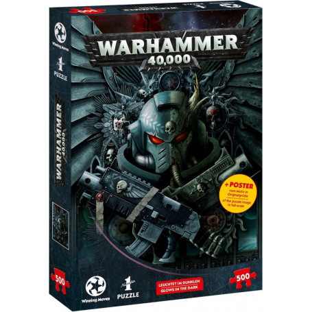 Warhammer 40K Glow in the Dark - 500 stukjes