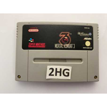 Mortal Kombat 3 (losse cassette)SNES Spellen Zonder Doos SNSP-A3MP-EUR€ 29,95 SNES Spellen Zonder Doos