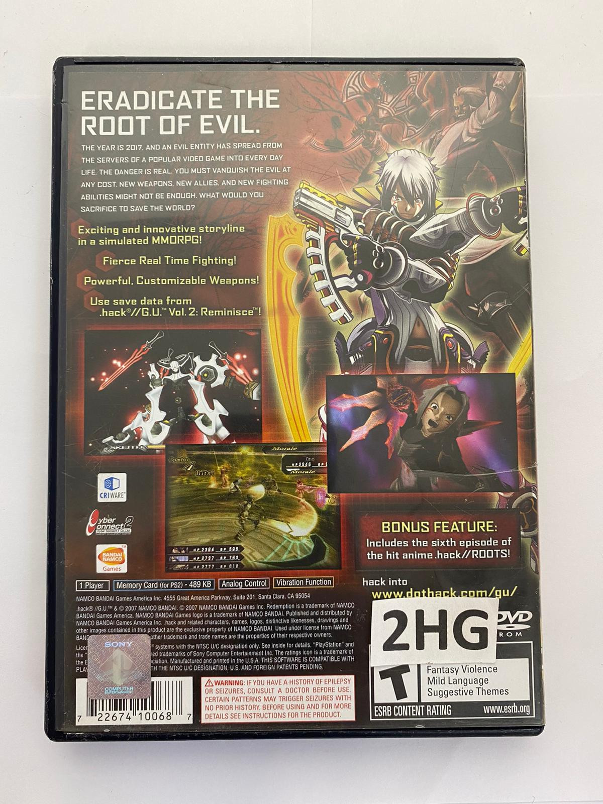 .hack // G.U. Vol3: Redemption (ntsc)