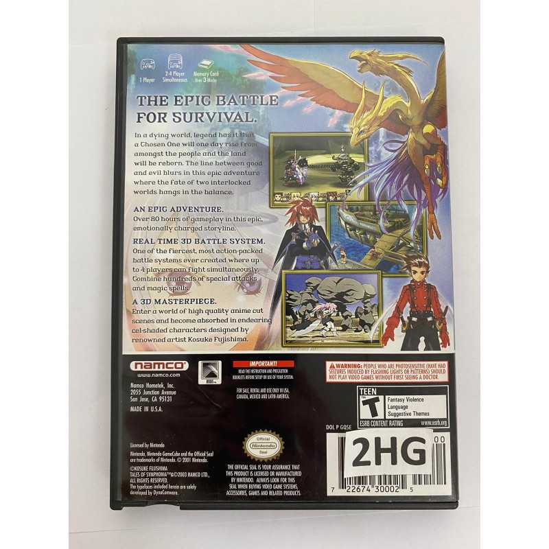 Tales of Symphonia (ntsc)