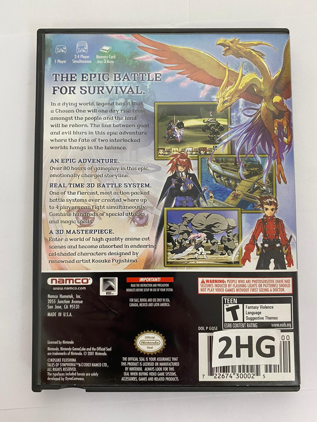 Tales of Symphonia (ntsc)