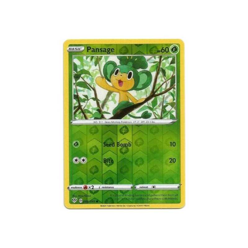 DAA 006 - Pansage - Reverse Holo Darkness Ablaze buy Pokemon cards 2hg nl