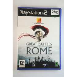 The History Channel Great Battles of Rome - PS2 The History Channel Great Battles of Rome