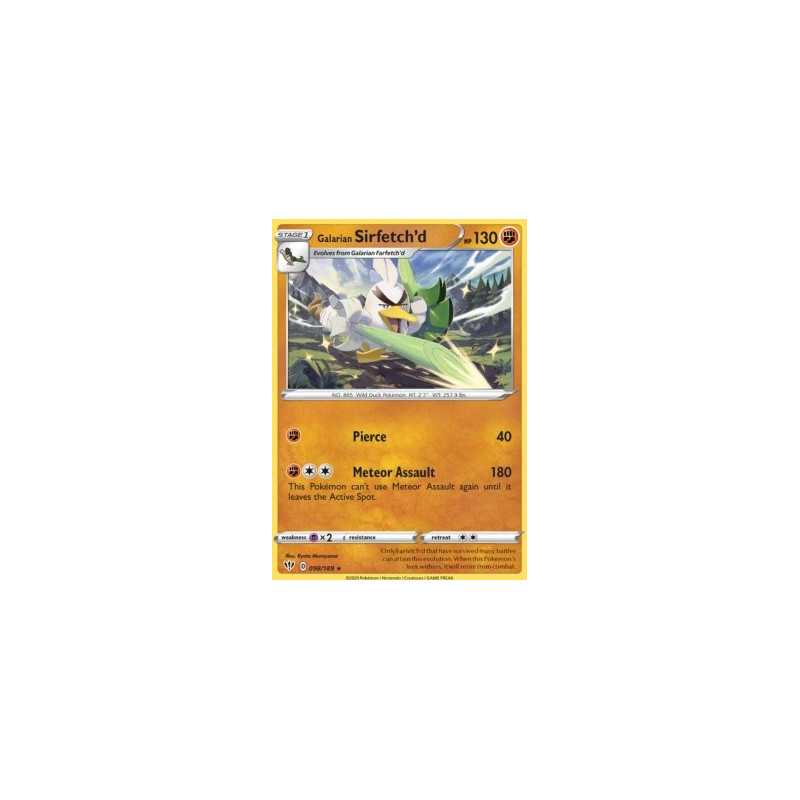 098/189 Galarian Sirfetch'd