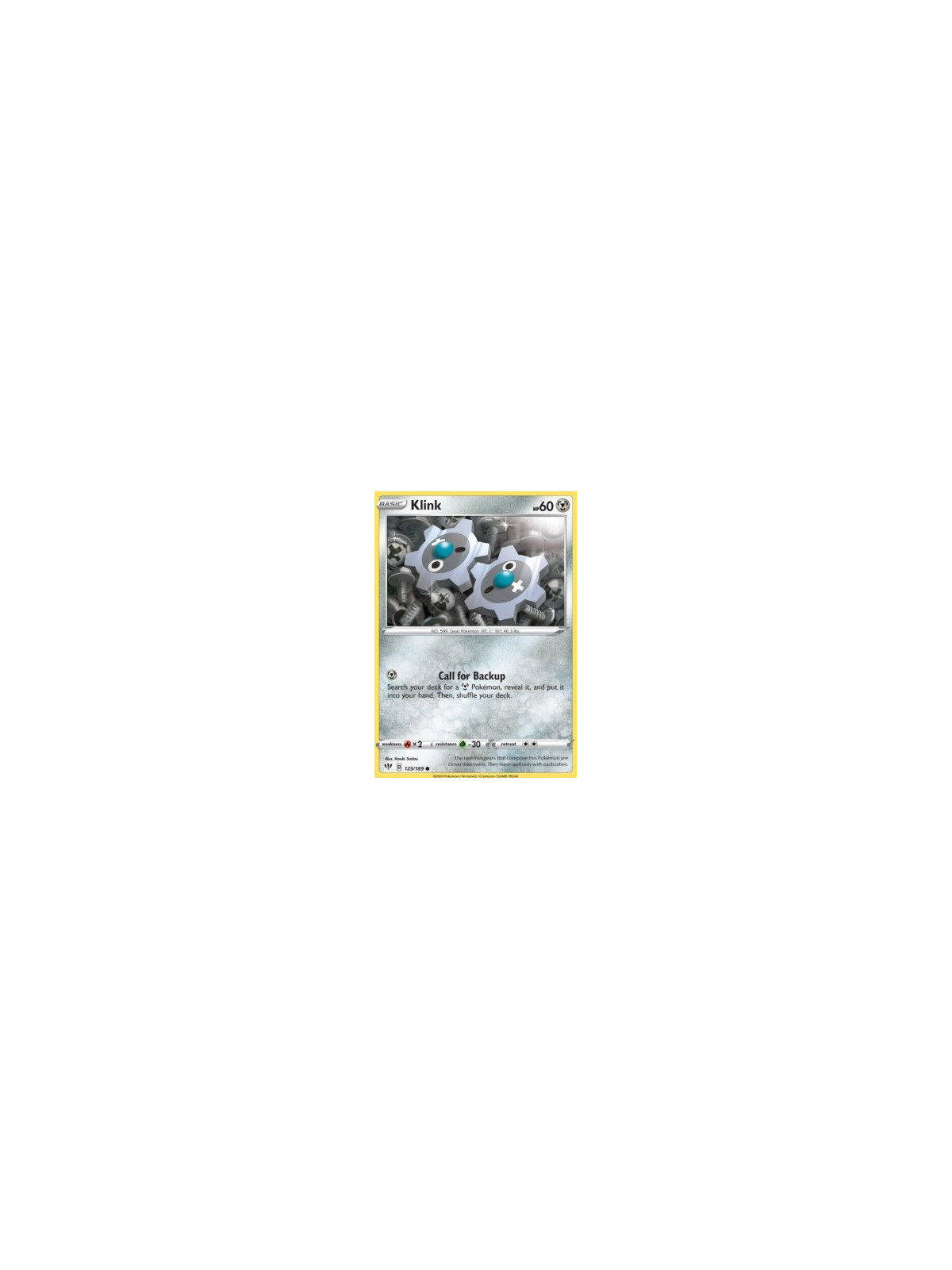 125/189 Klink