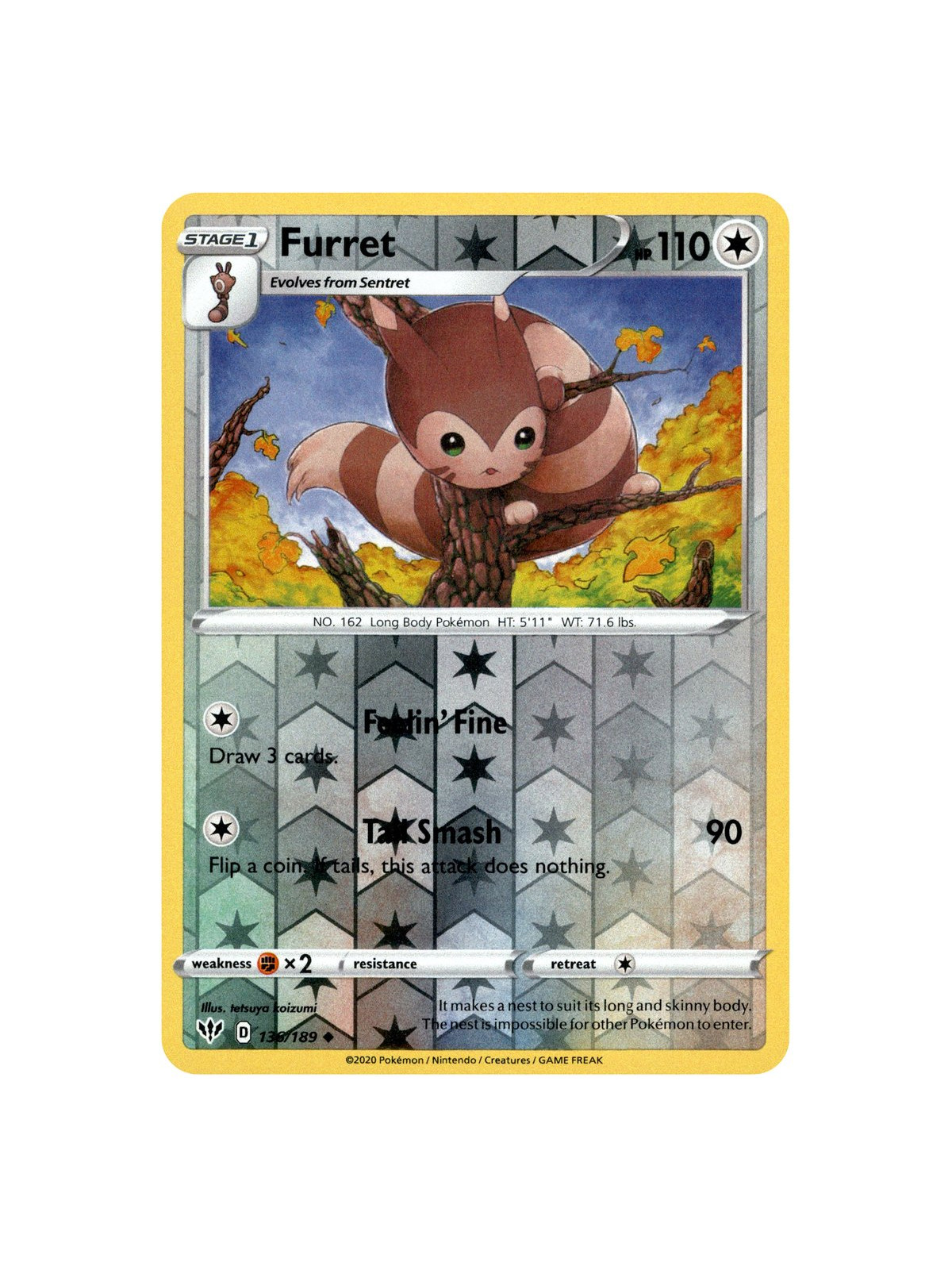136/189 Furret RH