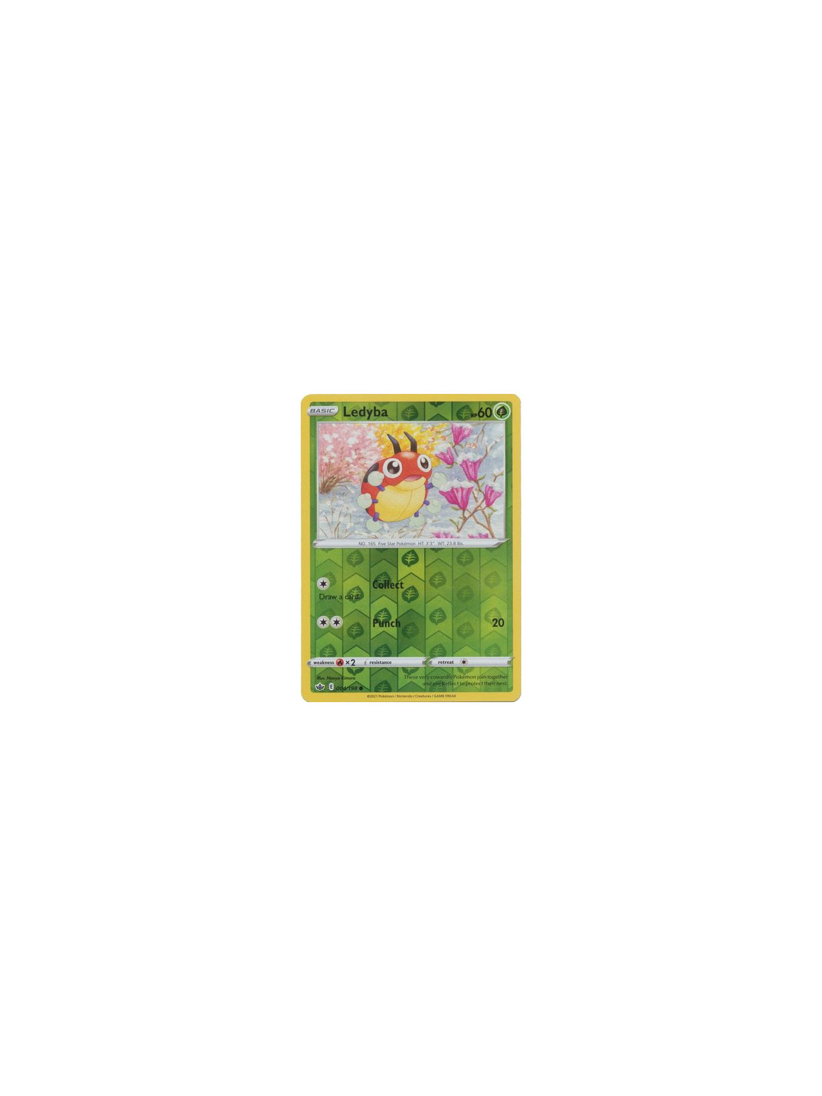 CRE 004 - Ledyba - Reverse HoloChilling Reign Chilling Reign€ 0,30 Chilling Reign
