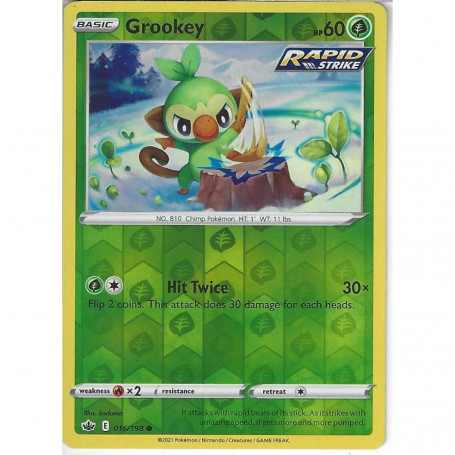 CRE 016 - Grookey - Reverse HoloChilling Reign Chilling Reign€ 0,35 Chilling Reign
