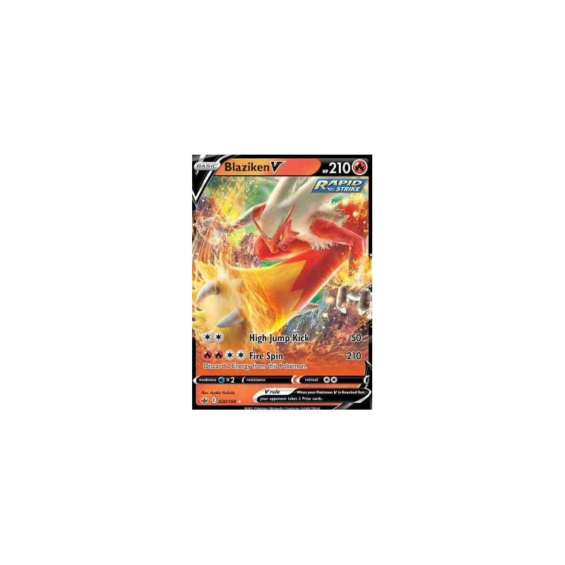 CRE 020 - Blaziken V Chilling Reign buy Pokemon cards 2hg nl