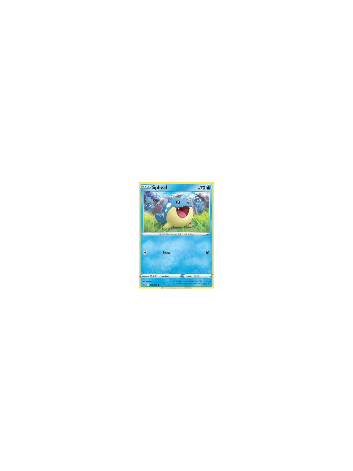 Spheal (CRE 037) 