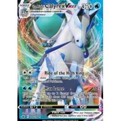 CRE 046 - Ice Rider Calyrex VMAX  Ice Rider Calyrex VMAX (CRE 046)