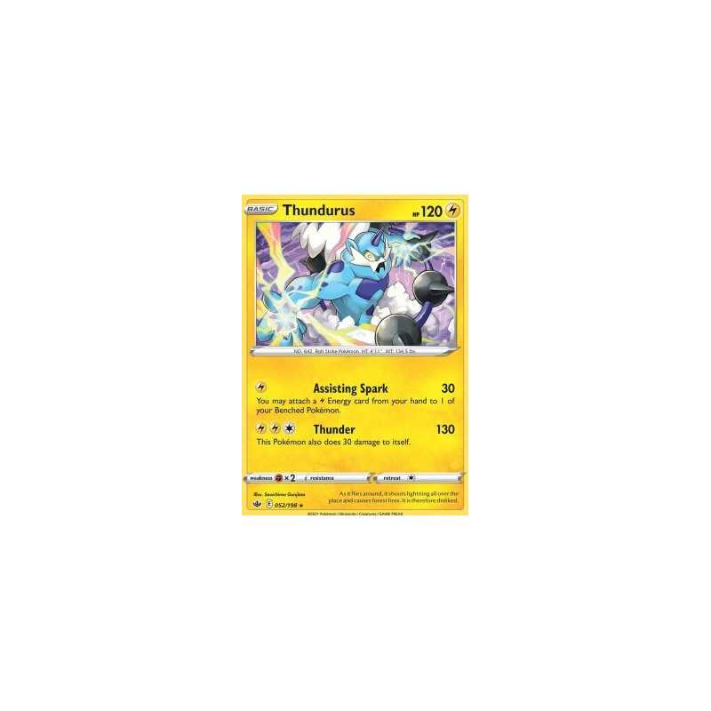 CRE 052 - Thundurus - HoloChilling Reign Chilling Reign€ 0,50 Chilling Reign