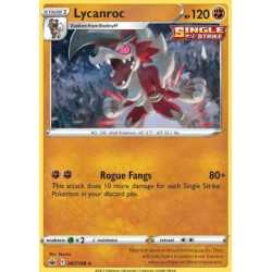 CRE 087 - Lycanroc - Holo CRE 087 - LycanrocChilling Reign Chilling Reign€ 0,25 Chilling Reign