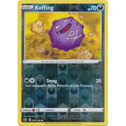 CRE 094 - Koffing - Reverse Holo CRE 094 - Koffing - Reverse HoloChilling Reign Chilling Reign€ 0,30 Chilling Reign