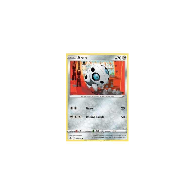CRE 109 - Aron Chilling Reign buy Pokemon cards 2hg nl CRE 109 - Aron Chilling Reign buy Pokemon cards 2hg nl