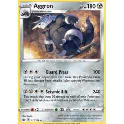 CRE 111 - Aggron CRE 111 - AggronChilling Reign Chilling Reign€ 0,15 Chilling Reign