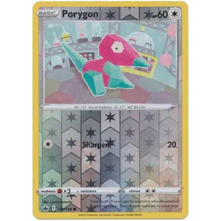 CRE 116 - Porygon - Reverse HoloChilling Reign Chilling Reign€ 0,35 Chilling Reign