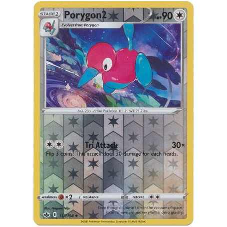 CRE 117 - Porygon2 - Reverse HoloChilling Reign Chilling Reign€ 0,35 Chilling Reign