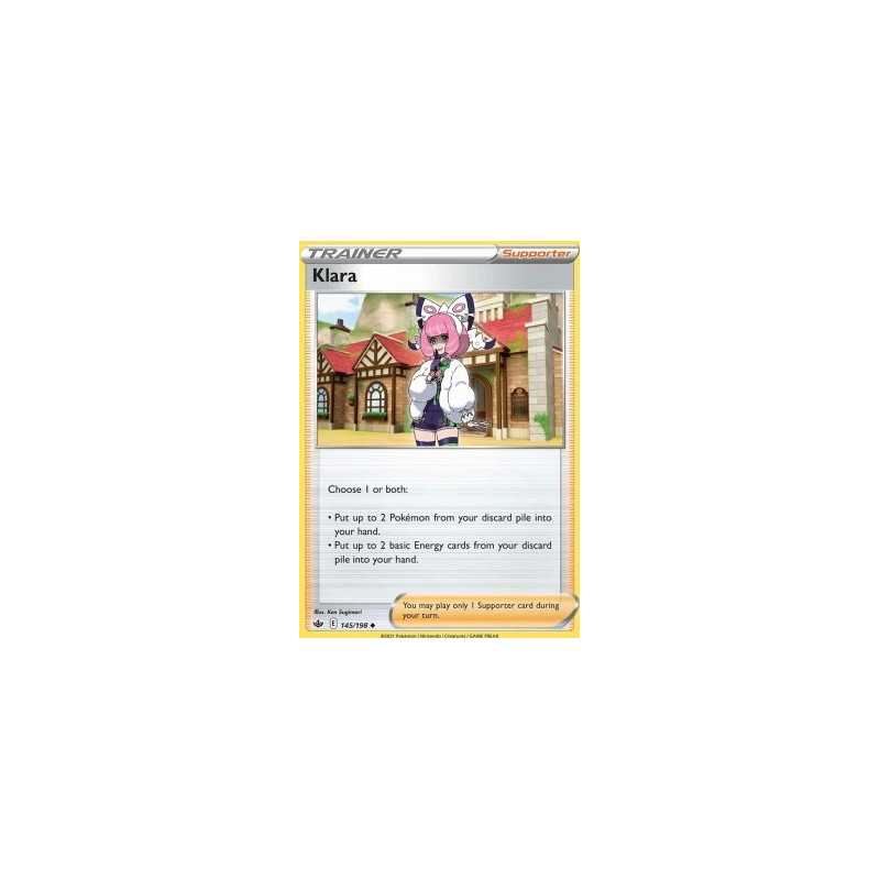 CRE 145 - Klara Chilling Reign buy Pokemon cards 2hg nl