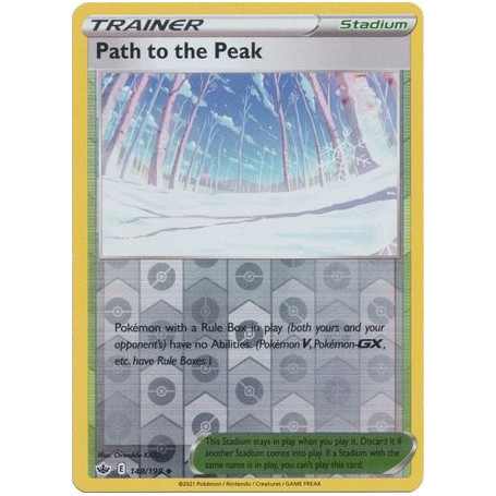 CRE 148 - Path to the Peak - Reverse HoloChilling Reign Chilling Reign€ 0,35 Chilling Reign