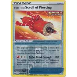 CRE 154 - Single Strike Scroll of Piercing - Reverse Holo CRE 154 - Single Strike Scroll of Piercing - Reverse HoloChilling Reign Chilling Reign€ 0,40 Chilling Reign