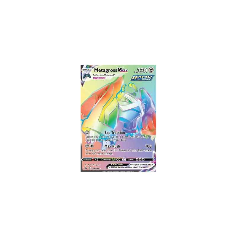 CRE 208 - Metagross VMAXChilling Reign Chilling Reign€ 9,99 Chilling Reign