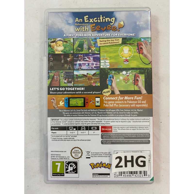 Pokémon Let's Go EeveeNintendo Switch Games Nintendo Switch€ 39,95 Nintendo Switch Games