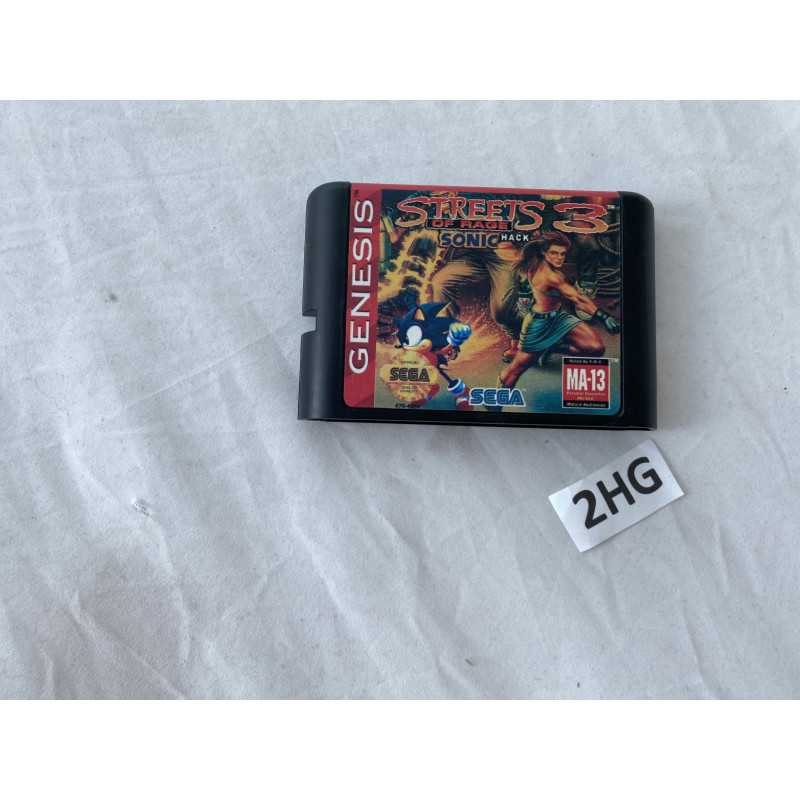 Streets of Rage 3 Sonic Hack (los spel)