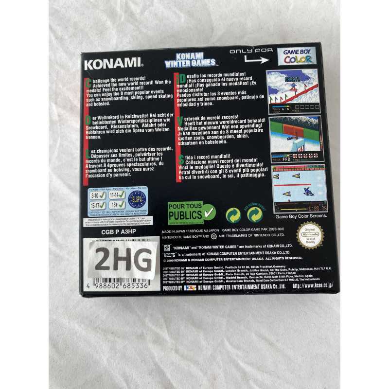 Konami Winter GamesGame Boy Color spellen met doosje CGB-A3HP-EUR€ 19,95 Game Boy Color spellen met doosje