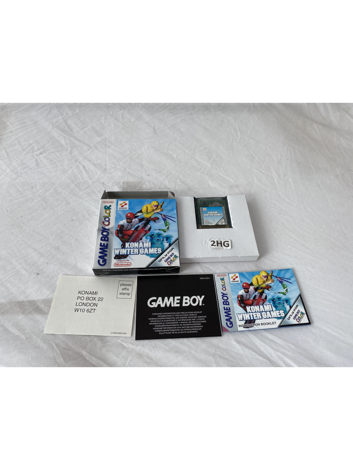 Konami Winter GamesGame Boy Color spellen met doosje CGB-A3HP-EUR€ 19,95 Game Boy Color spellen met doosje