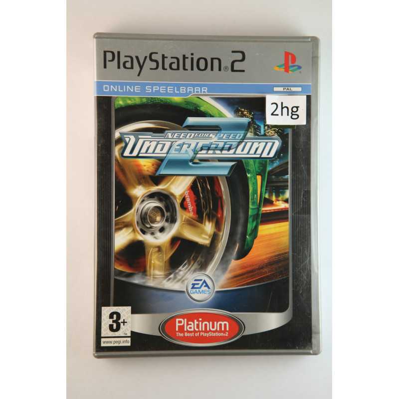 Need for speed underground 2 2024 playstation 2