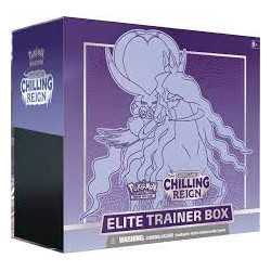 Pokémon - Chilling Reign - Elite Trainer Box Shadow Rider Calyrex Chilling Reign Elite Trainer Box: Shadow Rider CalyrexBoxen, Boosters en Accessoires Chilling Reign€ 59,95 Boxen, Boosters en...