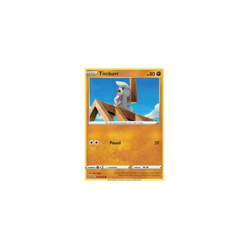 BST 073 - Timburr Battle Styles buy Pokemon cards 2hg nl BST 073 - Timburr Battle Styles buy Pokemon cards 2hg nl