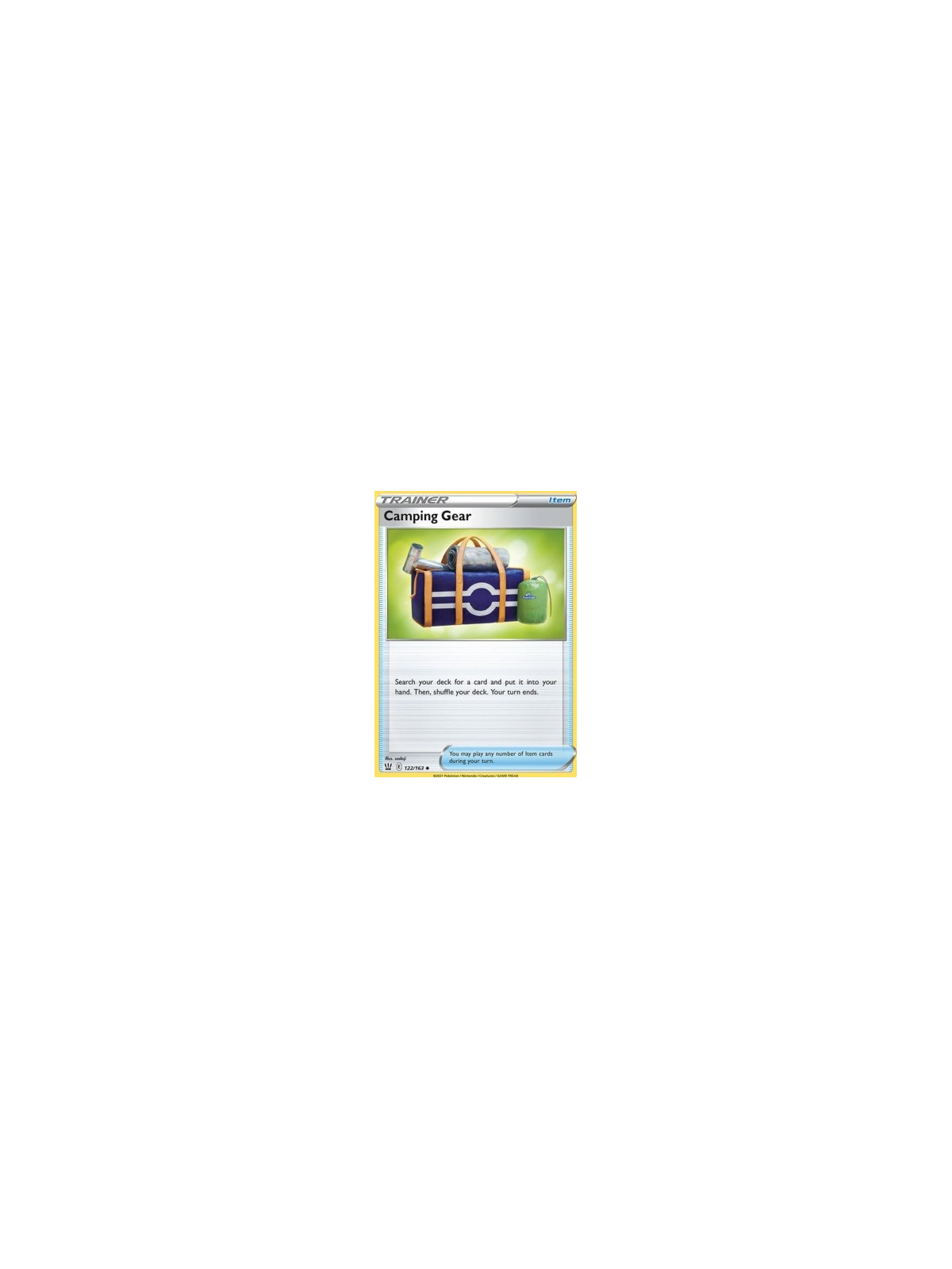 BST 122 - Camping GearBattle Styles Battle Styles€ 0,05 Battle Styles