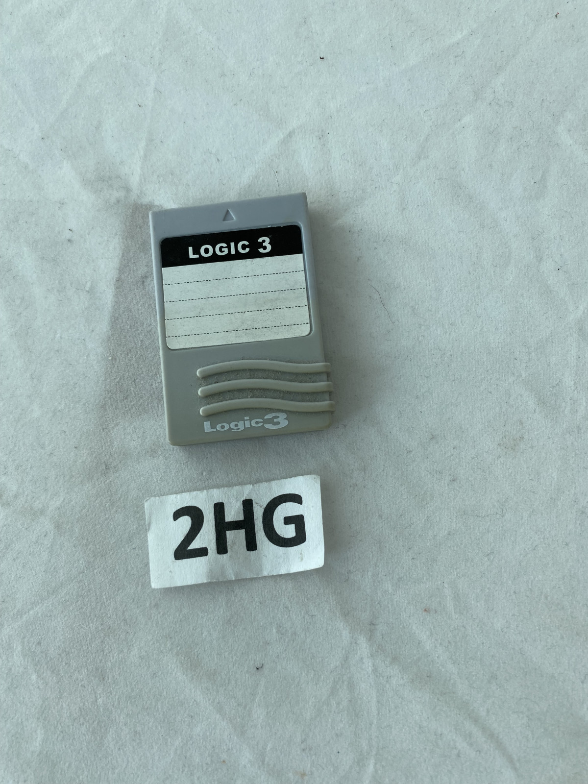 Gamecube Memory Card Logic 3 Grey